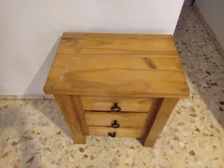 Mesitas de noche de madera