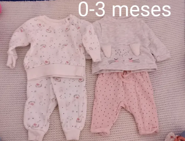 Lote ropa bebé 0-3 meses
