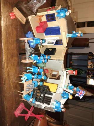 Playmobil Nordisti con banca e ufficio sceriffo