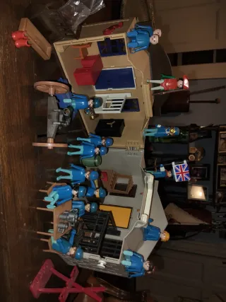 Playmobil Nordisti con banca e ufficio sceriffo