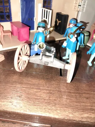 Playmobil Nordisti con banca e ufficio sceriffo