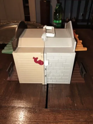 Playmobil Nordisti con banca e ufficio sceriffo