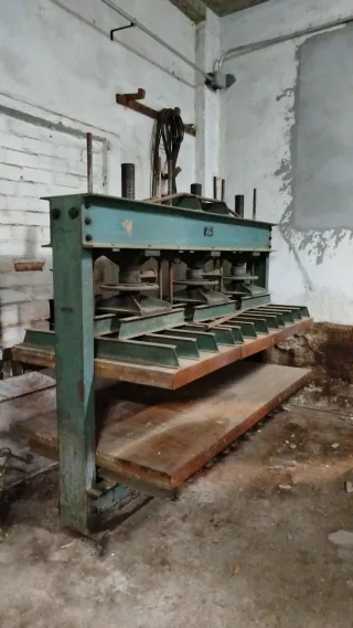 Prensa manual de madera industrial