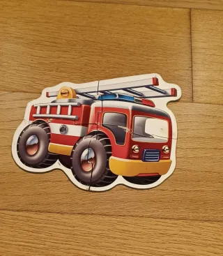 5 baby puzzles vehículos Infantiles