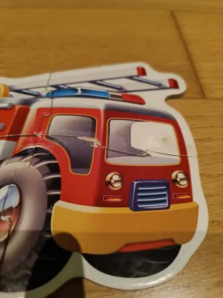 5 baby puzzles vehículos Infantiles