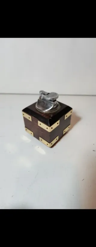 Lote 3 accendini vintage da tavolo