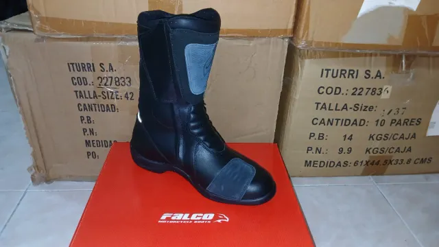 Botas militares Alba&n marrones talla 42