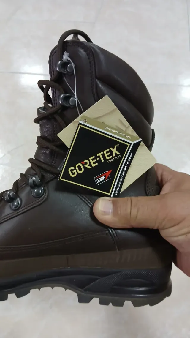 Botas militares Alba&n marrones talla 42