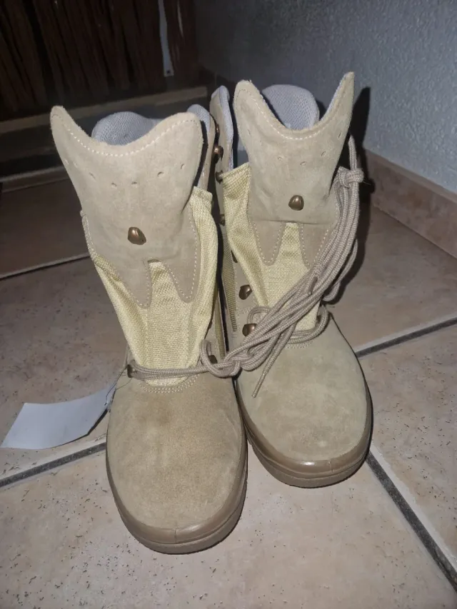 Botas militares Alba&n marrones talla 42