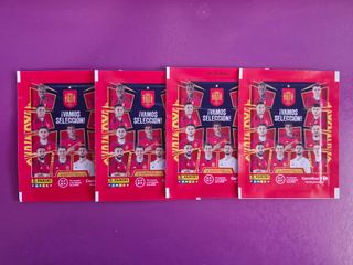 ¡VAMOS SELECCIÓN! , 4 sobres de cromos sellados