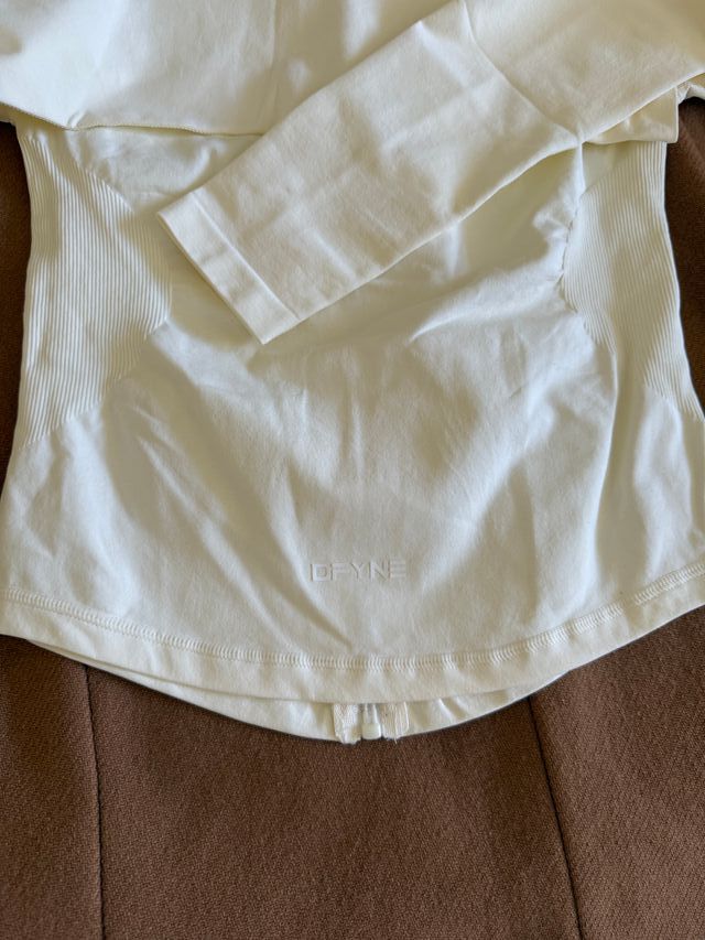 Giubbotto DFYNE Beige con Cerniera