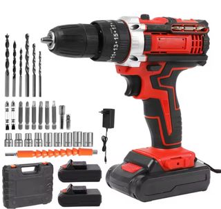 Taladro Inalámbrico con Set Completo