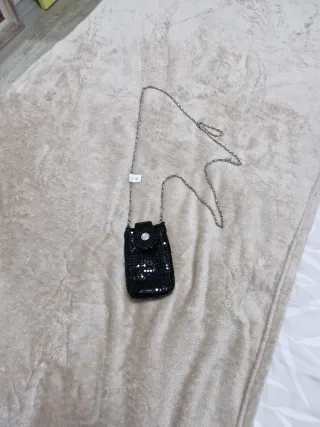 Bolsita para tarjetas negra