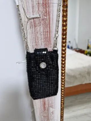 Bolsita para tarjetas negra