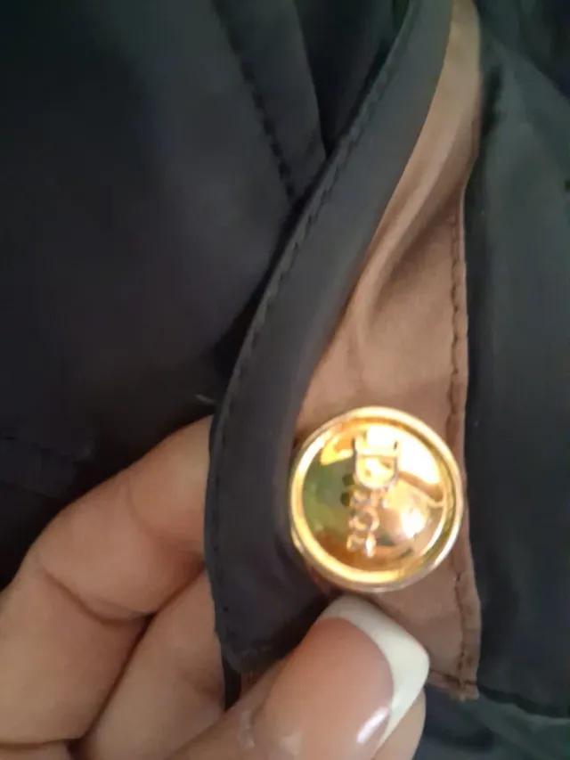 Chaqueta Christian Dior Negra y Marrón