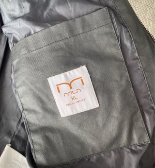 Cazadora Milano Marrón-verdoso con efecto cera