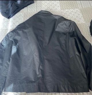 Cazadora Milano Marrón-verdoso con efecto cera