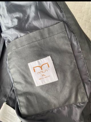 Cazadora Milano Marrón-verdoso con efecto cera