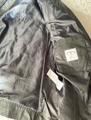 Cazadora Milano Marrón-verdoso con efecto cera