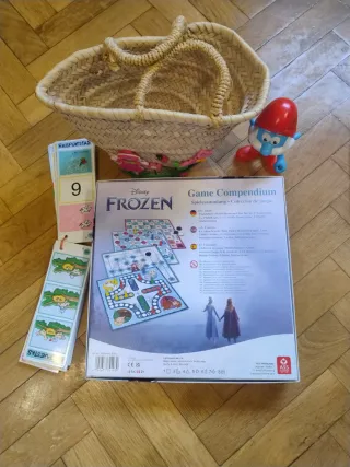 Lote Juguetes Niñas , sirenita ,Cesta, Juego Médic