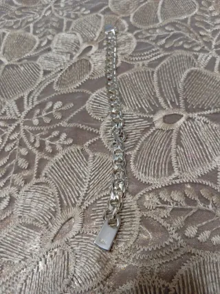 Bracciale Cubano Placcato Argento 925