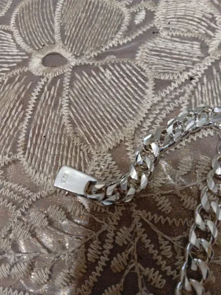 Bracciale Cubano Placcato Argento 925