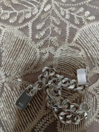 Bracciale Cubano Placcato Argento 925