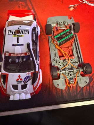 Coche de Rally Mitsubishi Evo