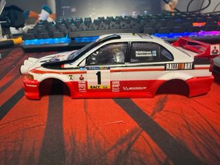 Coche de Rally Mitsubishi Evo