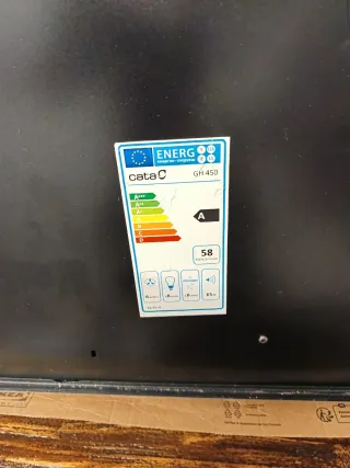 Campana extractora Cata grupo filtrante