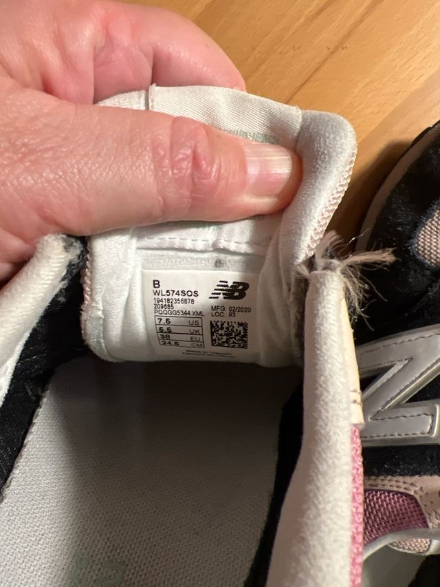 Zapatillas New Balance 574 Talla 38