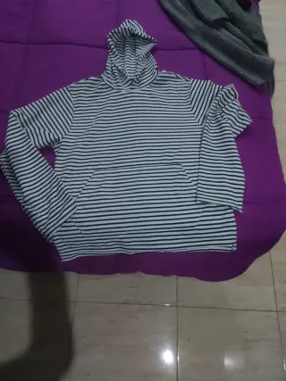 Sudadera fina rayas M