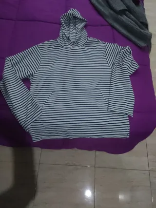 Sudadera fina rayas M