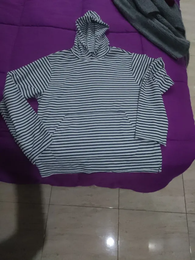 Sudadera fina rayas M