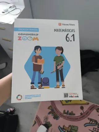 Libro Matemáticas Vicens Vives 6.1