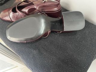 Zapatos de tacón mujer burdeos