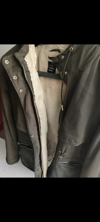 Chaquetón acolchado invierno señora con forro pola