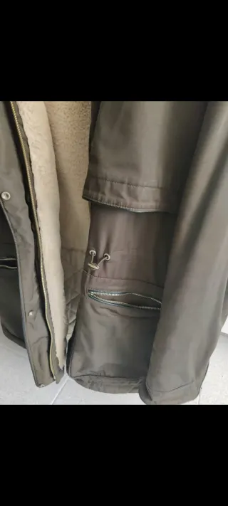 Chaquetón acolchado invierno señora con forro pola