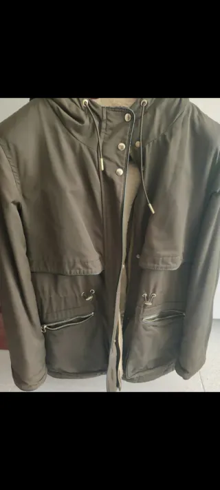 Chaquetón acolchado invierno señora con forro pola