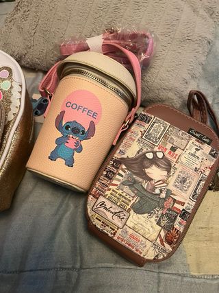 Conjunto de 3 malas temáticas