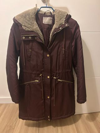 Abrigo Vero Moda Burdeos Talla S