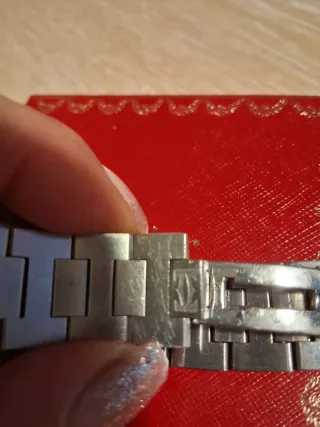 Reloj Cartier Plata y Blanco