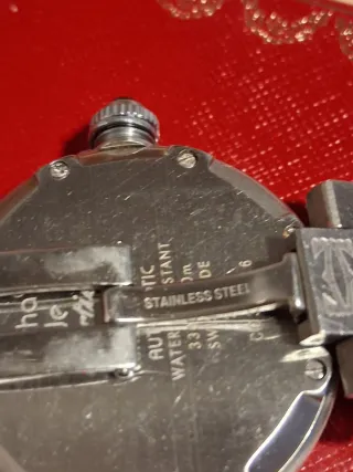 Reloj Cartier Plata y Blanco