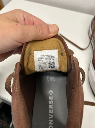 Converse Marrones Talla 42