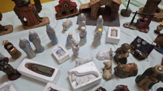 Conjunto de Belén figuras y accesorios