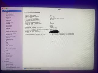 Imac 27 5k finales 2015, pantalla de Retina 5K.