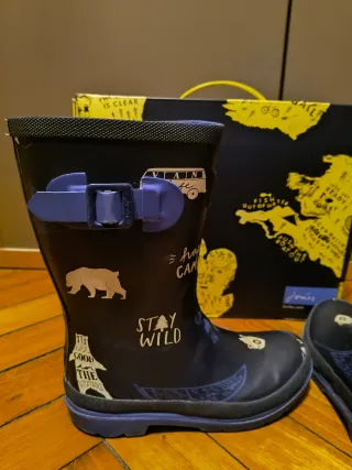 Botas de agua Joules niño talla 36