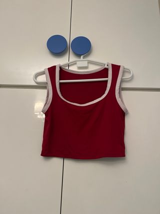 Camisetas tirantes crop top