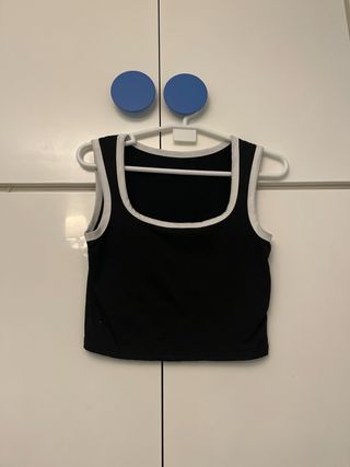 Camisetas tirantes crop top