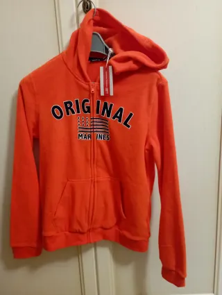 Felpa Original Marines arancione ragazzo/a